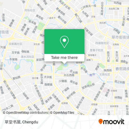 草堂书屋 map