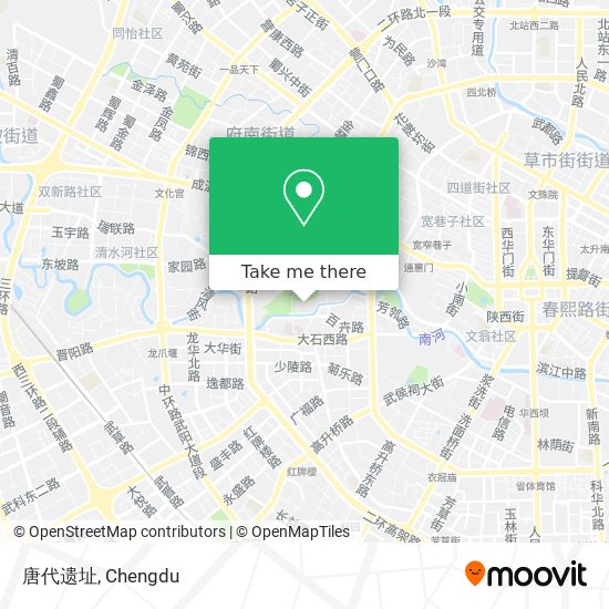 唐代遗址 map