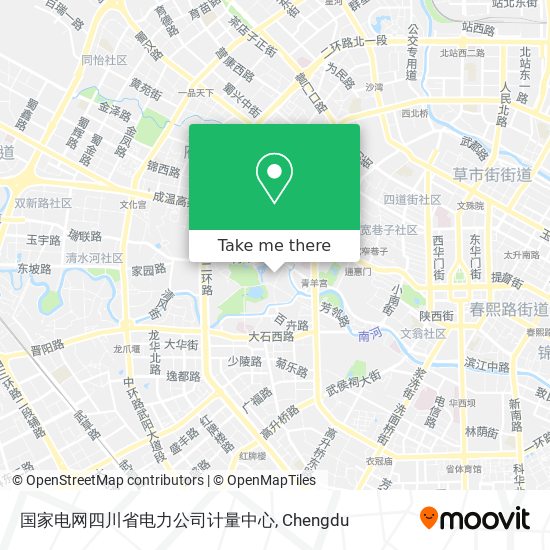 国家电网四川省电力公司计量中心 map