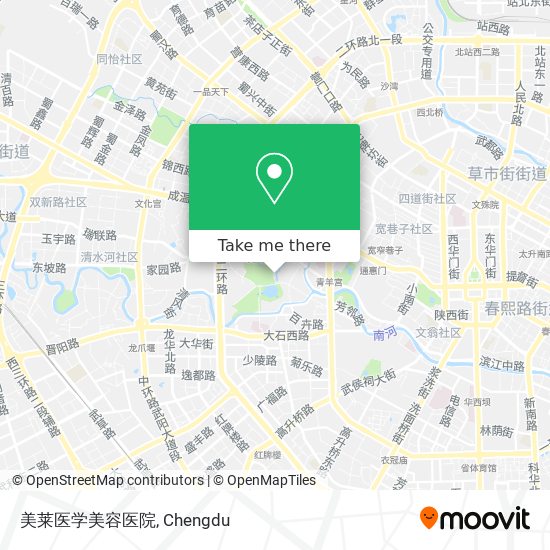 美莱医学美容医院 map