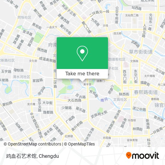 鸡血石艺术馆 map