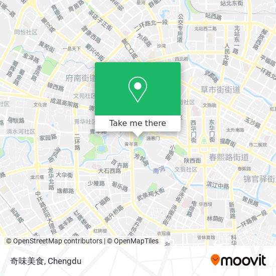 奇味美食 map