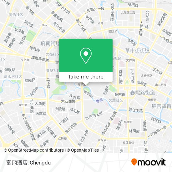 富翔酒店 map