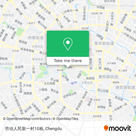 劳动人民新一村10栋 map