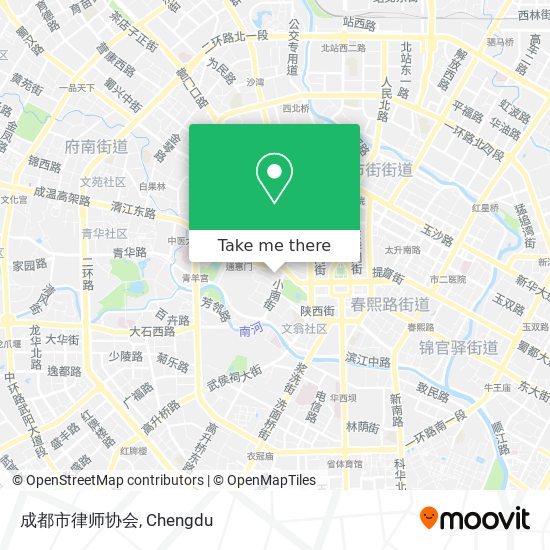 成都市律师协会 map