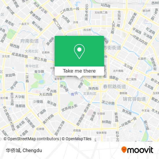 华侨城 map