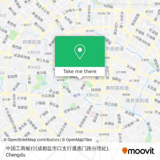 中国工商银行(成都盐市口支行通惠门路分理处) map