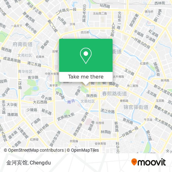 金河宾馆 map