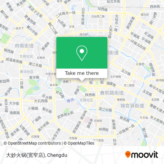大妙火锅(宽窄店) map