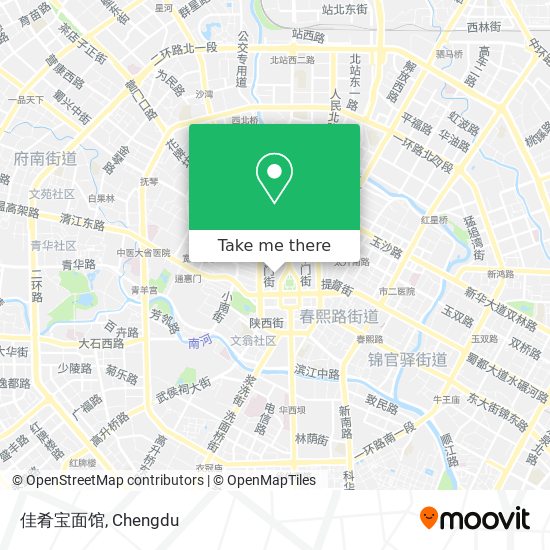 佳肴宝面馆 map