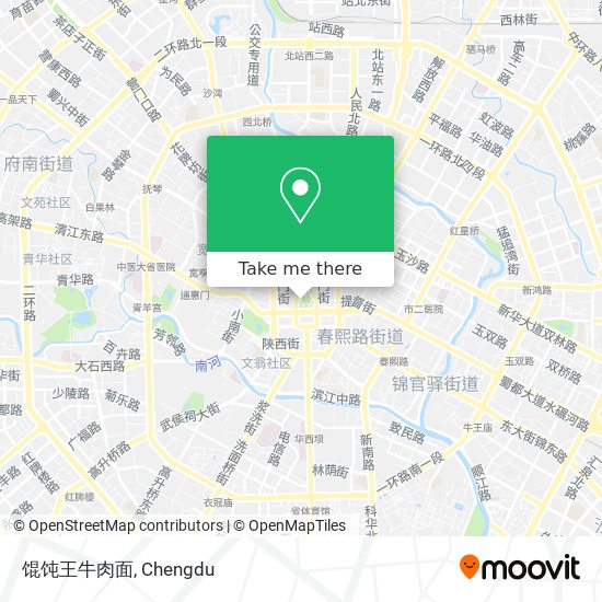 馄饨王牛肉面 map