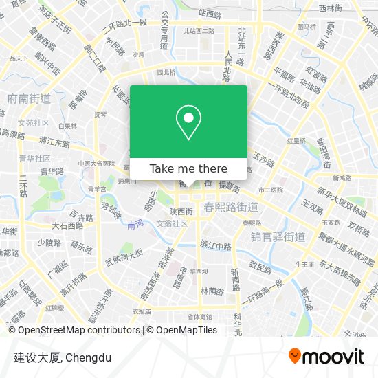 建设大厦 map