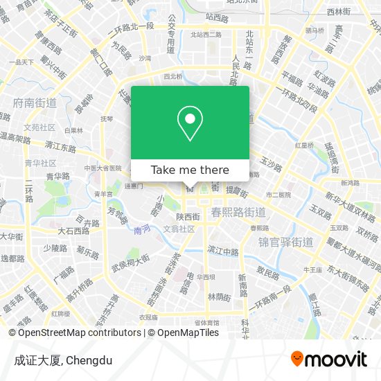 成证大厦 map