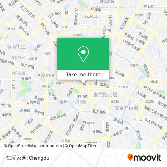 仁爱家园 map