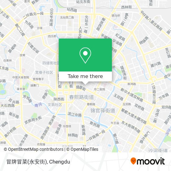 冒牌冒菜(永安街) map