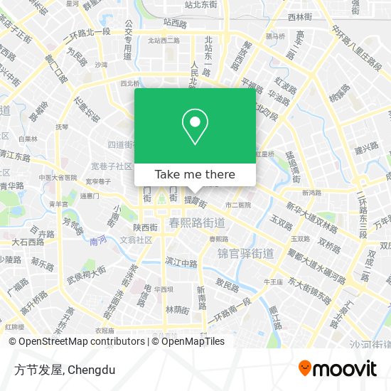 方节发屋 map