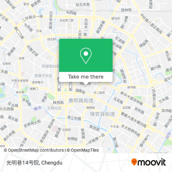 光明巷14号院 map