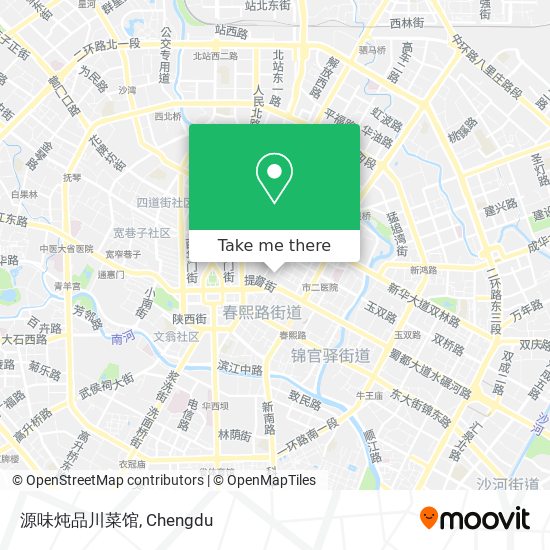 源味炖品川菜馆 map