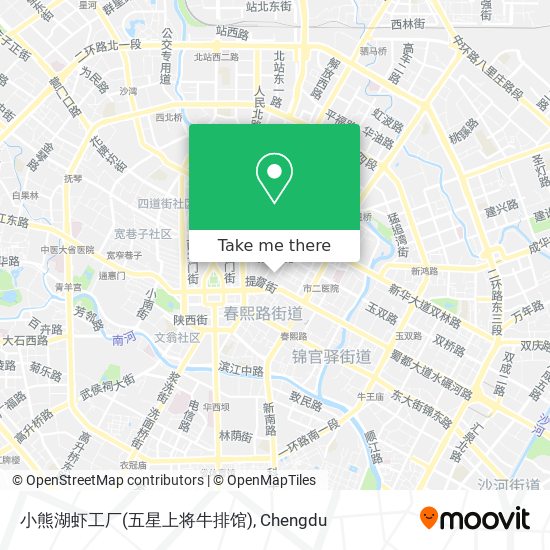 小熊湖虾工厂(五星上将牛排馆) map