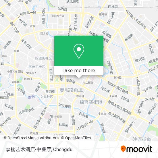 森楠艺术酒店-中餐厅 map