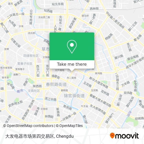大发电器市场第四交易区 map