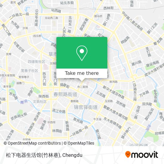 松下电器生活馆(竹林巷) map