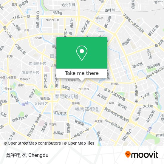 鑫宇电器 map