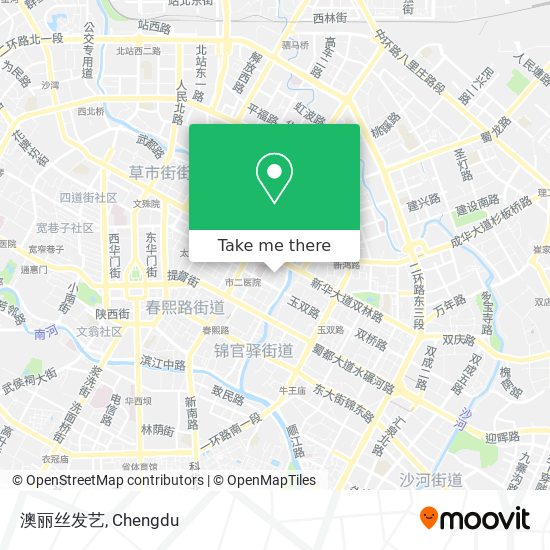 澳丽丝发艺 map