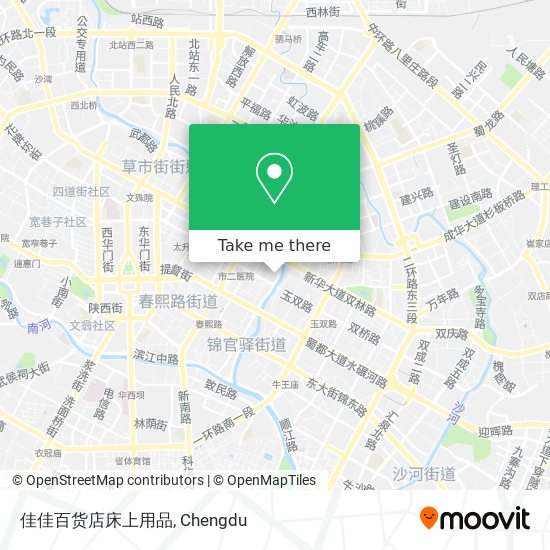 佳佳百货店床上用品 map