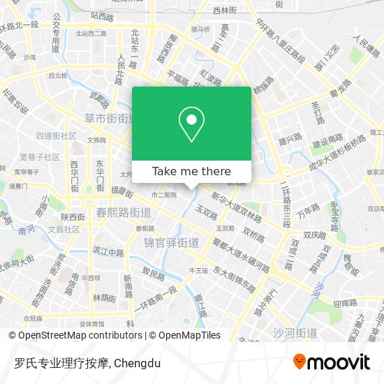 罗氏专业理疗按摩 map