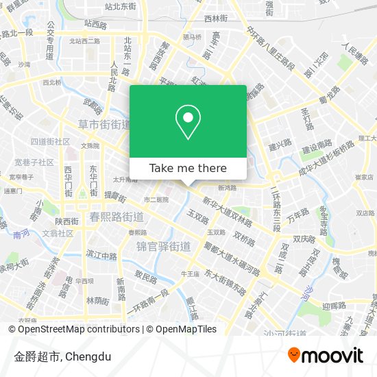 金爵超市 map