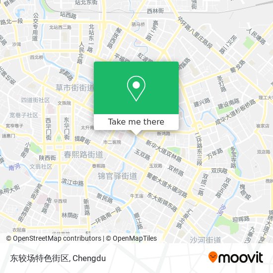东较场特色街区 map