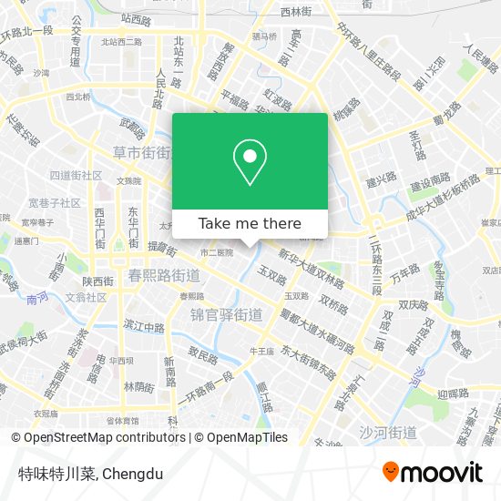 特味特川菜 map