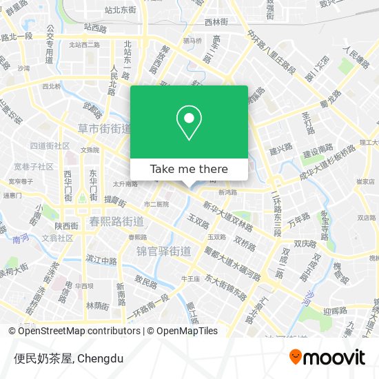 便民奶茶屋 map
