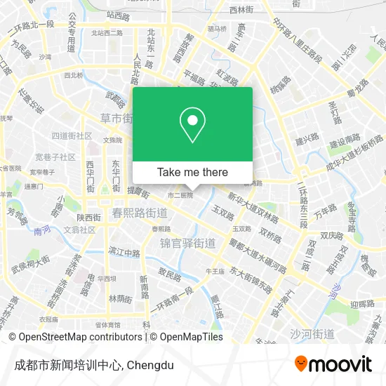 成都市新闻培训中心 map