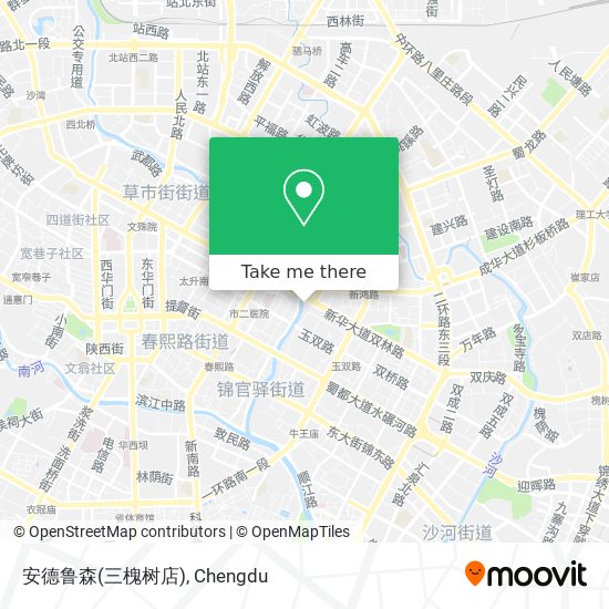 安德鲁森(三槐树店) map