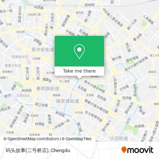 码头故事(二号桥店) map