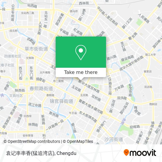袁记串串香(猛追湾店) map
