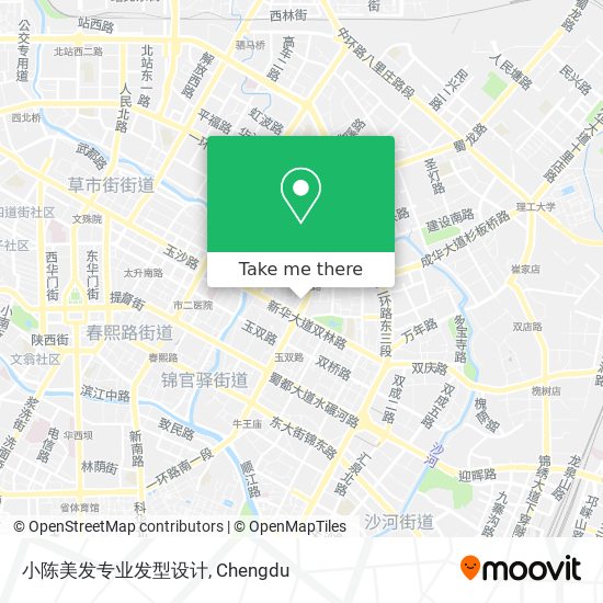 小陈美发专业发型设计 map