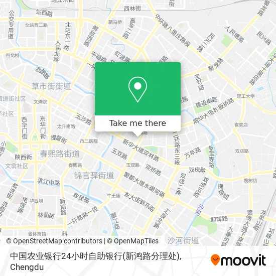 中国农业银行24小时自助银行(新鸿路分理处) map