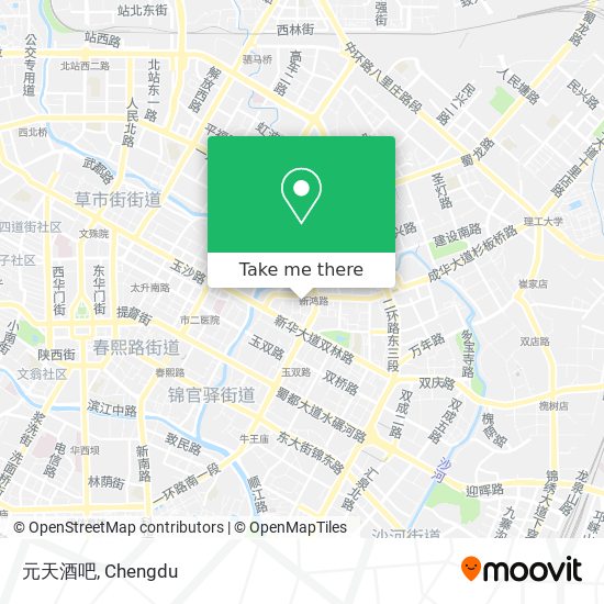 元天酒吧 map