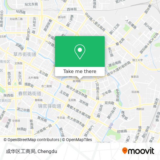 成华区工商局 map