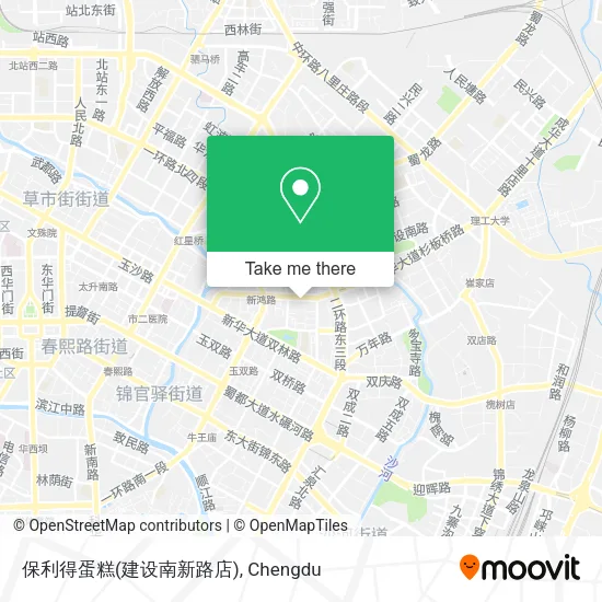 保利得蛋糕(建设南新路店) map