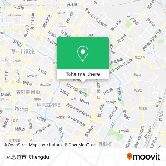 互惠超市 map