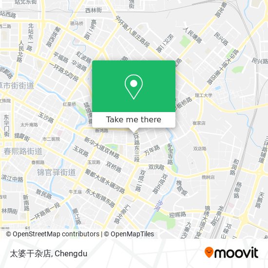 太婆干杂店 map