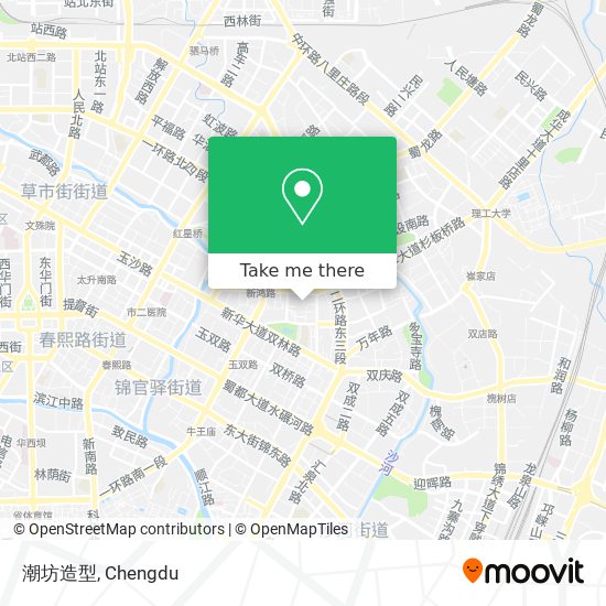 潮坊造型 map