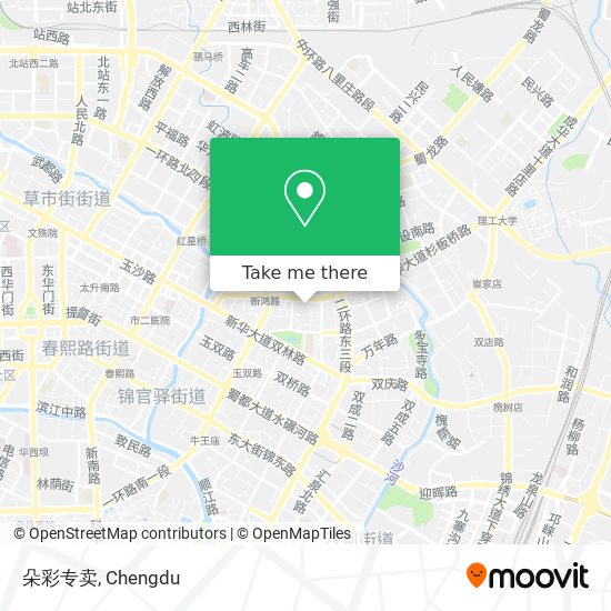 朵彩专卖 map