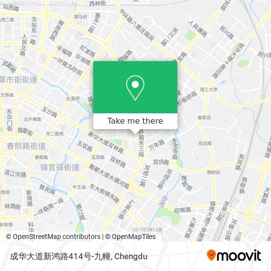 成华大道新鸿路414号-九幢 map