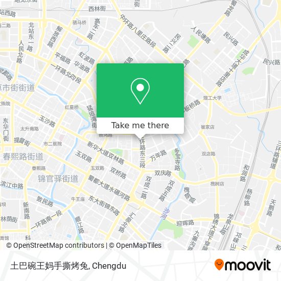 土巴碗王妈手撕烤兔 map