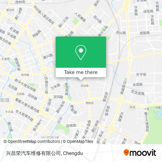 兴昌荣汽车维修有限公司 map